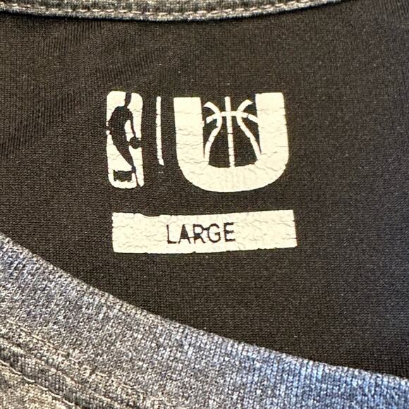 NBA OKC Thunder Two Tone Westbrook Short Sleeve Shirt Mens Large - Picture 3 of 4